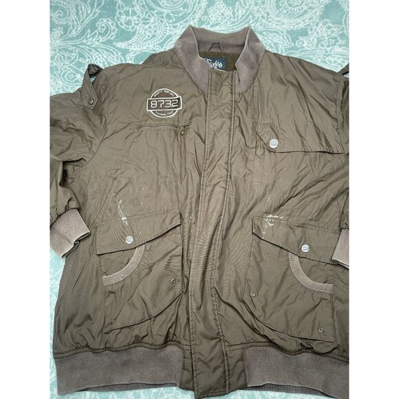 8732 Jacket 3XL XXXL Men's Heavy-Duty Zip-Up Jacket ~ Some Staining‎ - Picture 2 of 9